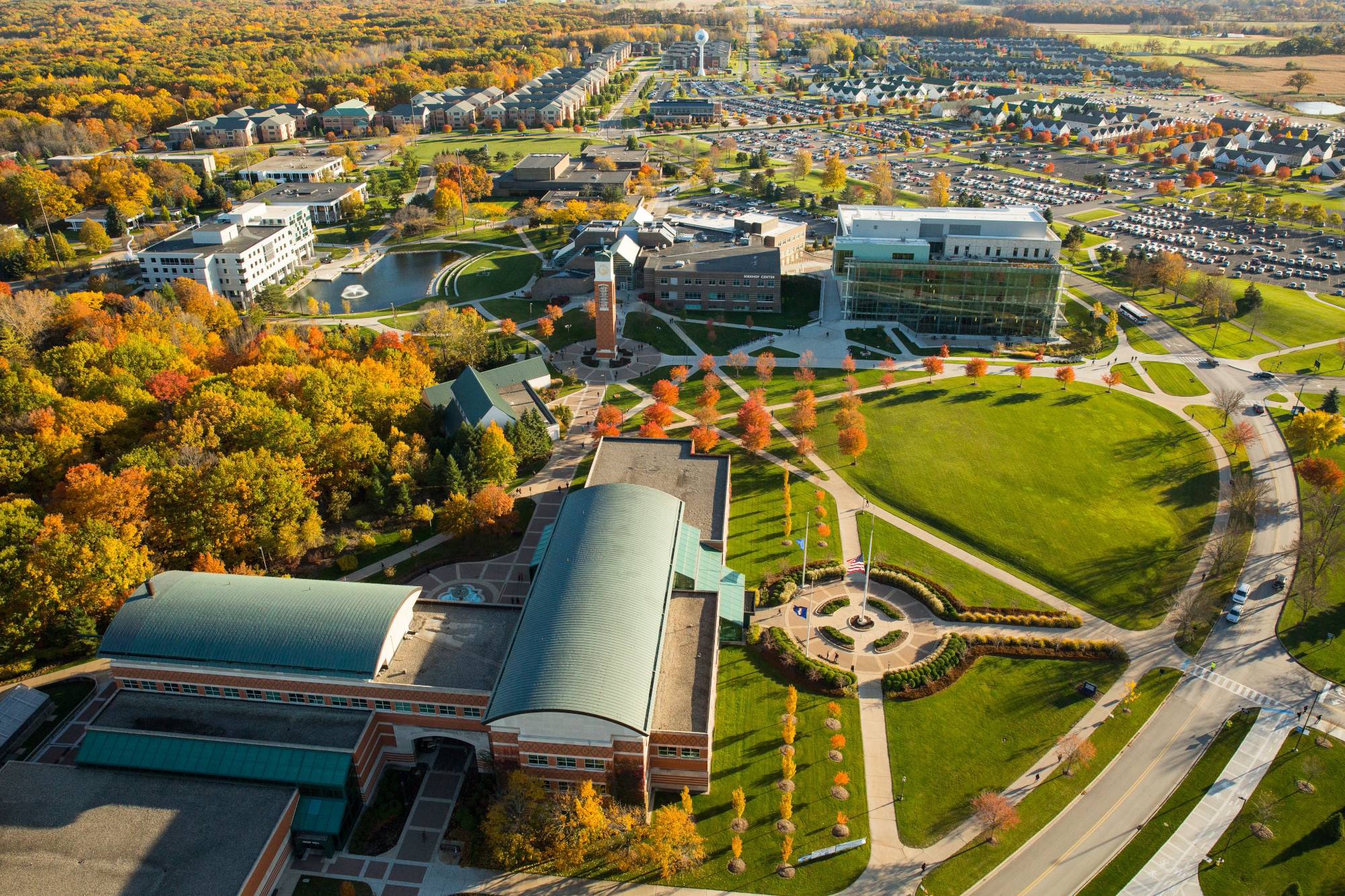 Grand Valley Campus Aerial view